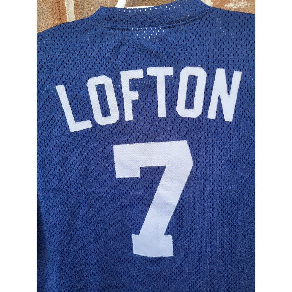 Vintage Cleveland Indians Lofton #7 Jersey Majestic Sz XL Made In USA - Picture 8 of 8